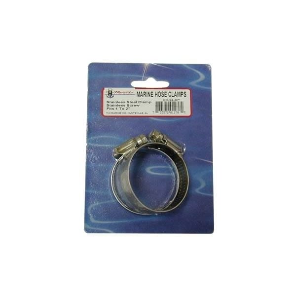 T-H Marine Supplies Hose Clamps Fits 1 To 2, No HC-24-DP HC-24-DP - main